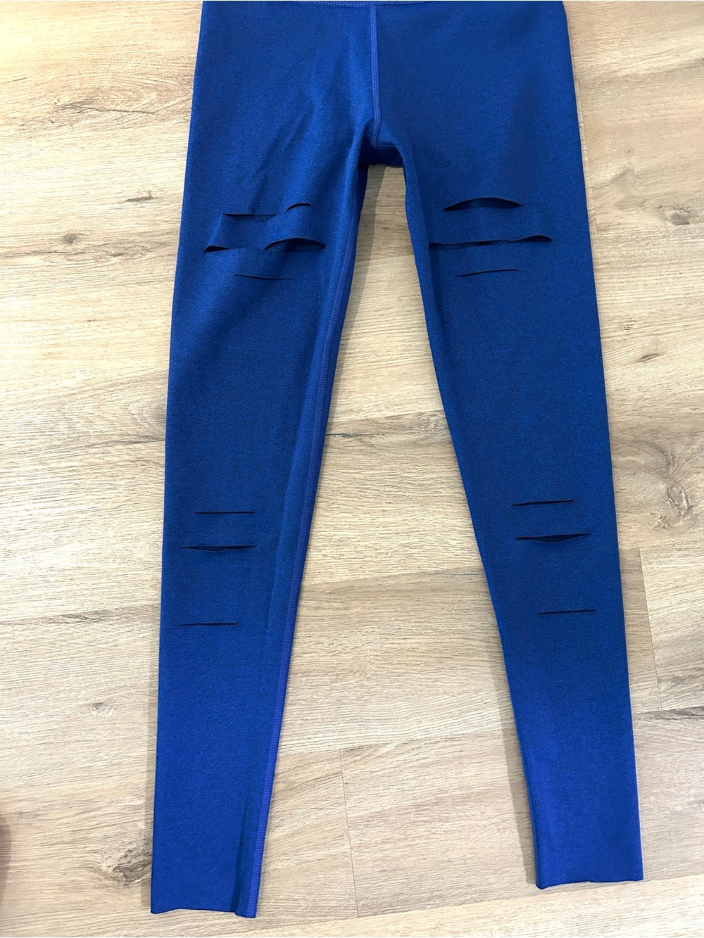 Zumba leggings, slashed style, size small.